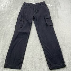 NEW Pacsun 26, 2, Dad Jean Charcoal Gray Black 100% Cotton Denim Jeans‎